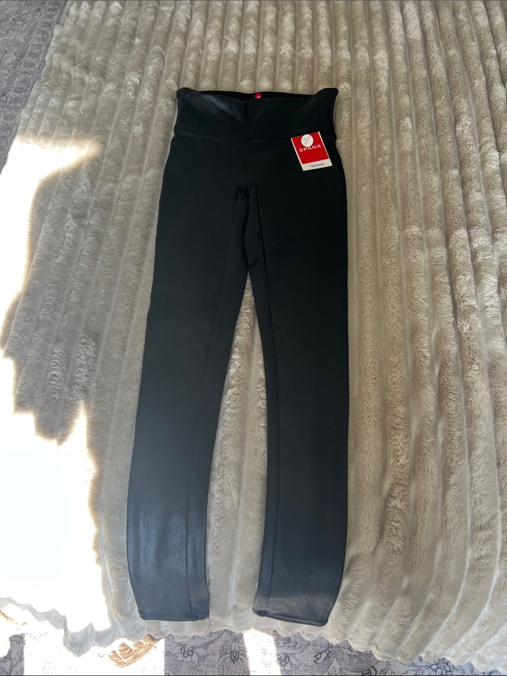 SPANX Faux Leather Leggings